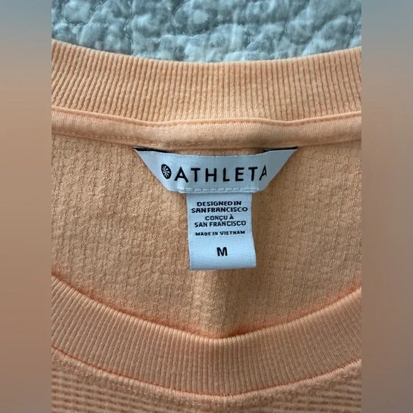 Athleta Coaster Luxe Waffle Sweatshirt - Picture 6 of 9